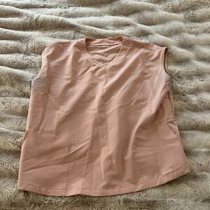 Jaanuu pink scrub top